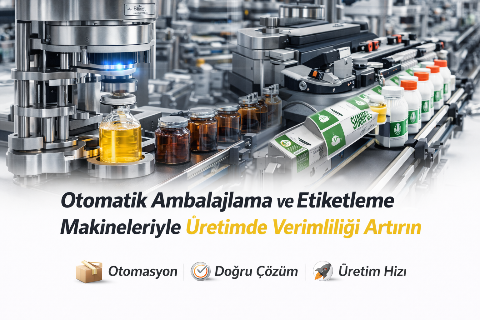 Etiketleme Hatlarında Hız, Hassasiyet ve Raf Etkisi: Modern Sleeve ve Etiketleme Çözümleri