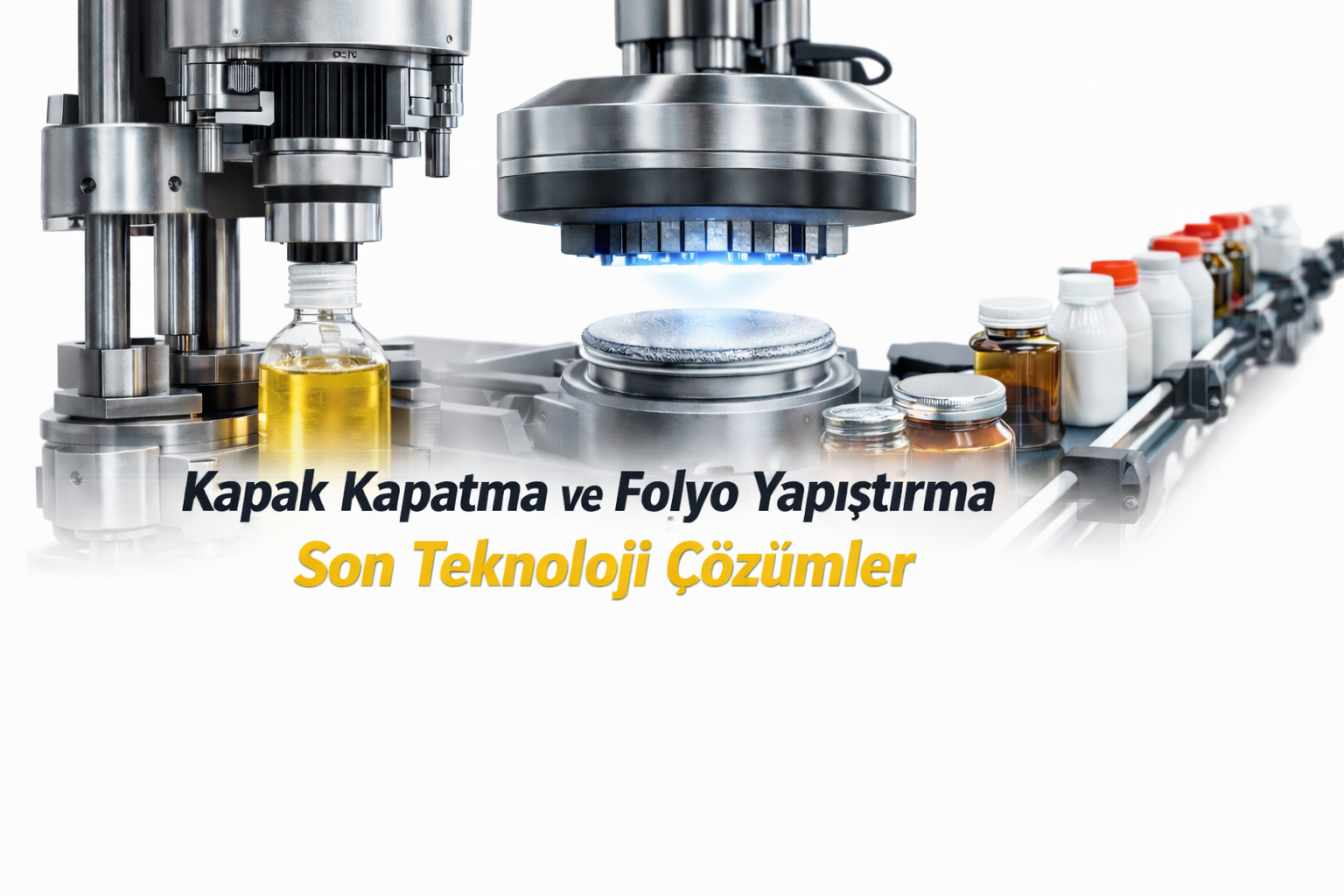 Kapak Kapatma ve Folyo Yapıştırma Makinelerinde Son Teknoloji Çözümler