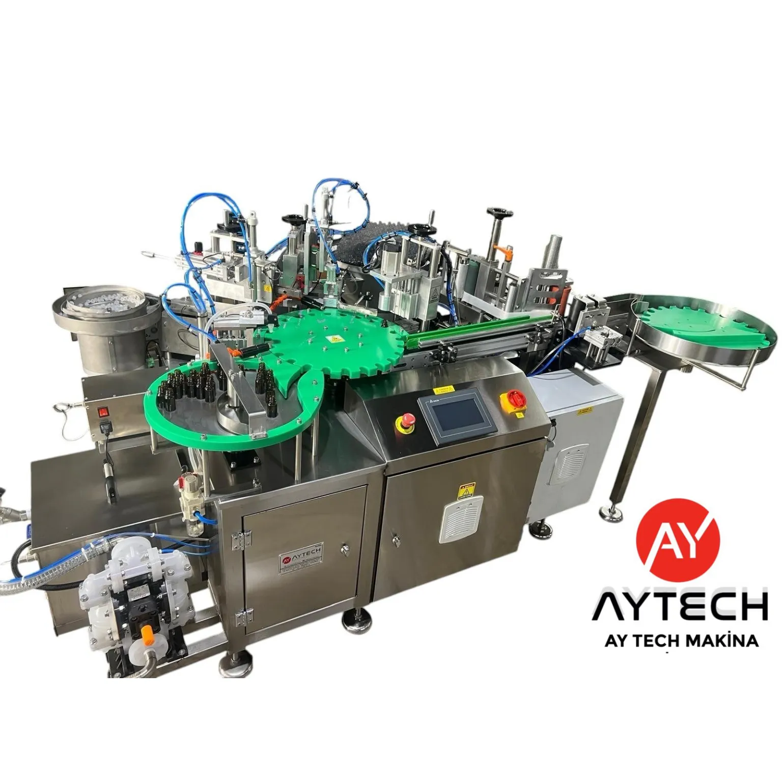 Tam Otomatik Mini Sıvı Dolum Hattı